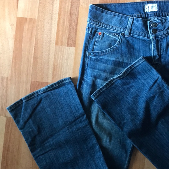 🇺🇸🇬🇧 STUNNING HUDSON Signature Bootcut Jeans - Picture 4 of 8